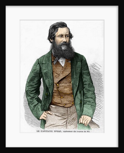 Le Capitaine Speke Portrait by Anonymous