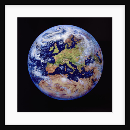 Earth from space by Anonymous
