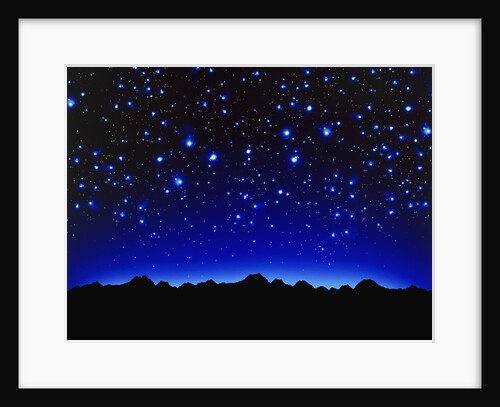 Night sky by Anonymous