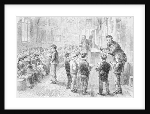 Gentlemen Instructing Boys at a Boy's Home by Anonymous