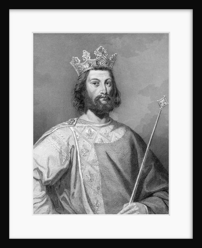 Portrait of Louis VII by Anonymous