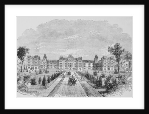 Illustration of Vassar College by Anonymous