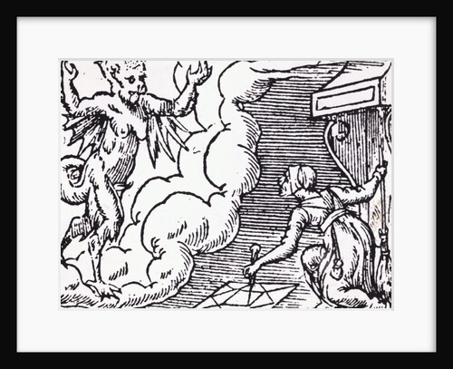 Devil Appearing by Anonymous