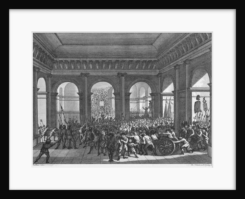 Revolutionaries Storming Royal Palace by Anonymous