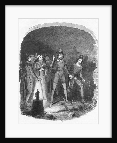 Guy Fawkes and Others Attempting Gunpowder Plot by Anonymous