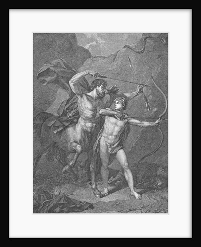 Chiron Educating Achilles by Anonymous
