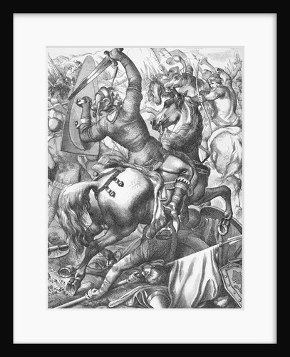 Scene of Battle of Hastings by Anonymous