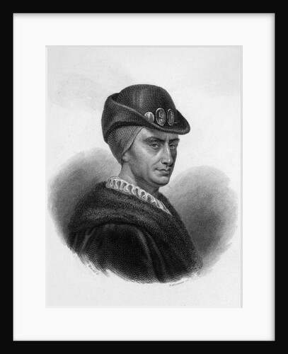 Portrait of King Louis XI by Anonymous