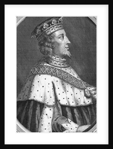 Profile Drawing of King Richard II by Anonymous