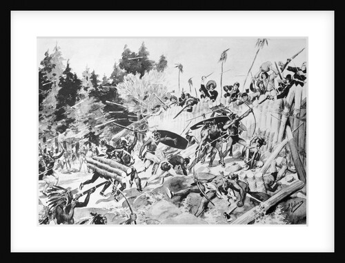 Illustration Depicting French and Indian War by Anonymous