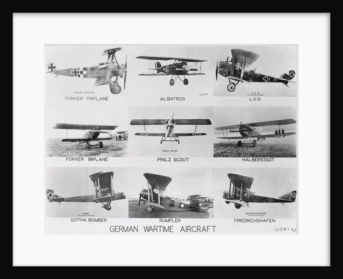 Various German Aircraft by Anonymous