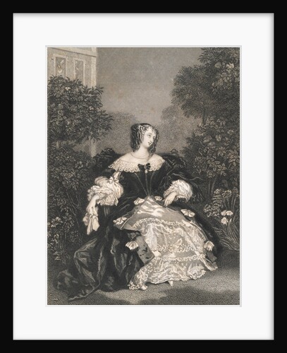 Portrait of Louise La Valliere by Anonymous