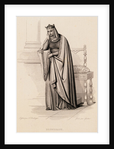 Portrait of Brunhild by Anonymous