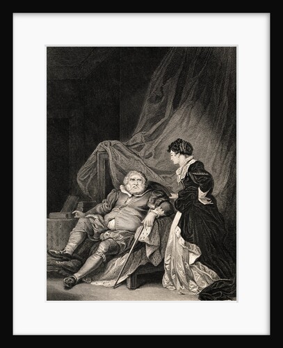 Henry VIII Reclining with Catherine Parr Nearby by Anonymous