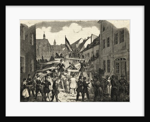 Citizens near Wooden Heap by Anonymous