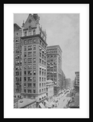 Aerial View of Busy St. Louis Street by Anonymous
