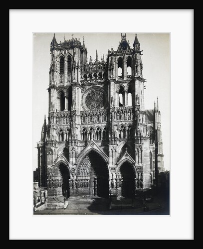 Exterior of the Amiens Cathedral by Anonymous