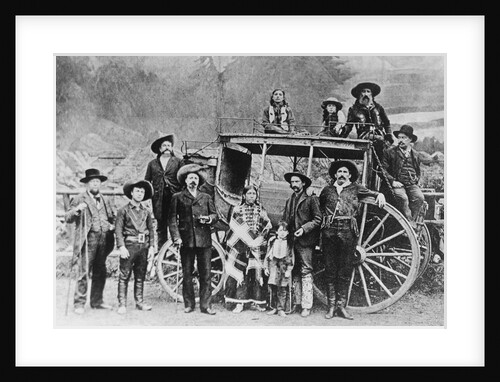 Buffalo Bill Cody's Wild West Troupe by Anonymous