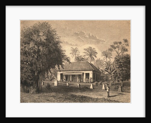 Ground View of European Country Home by Anonymous