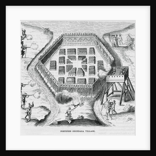 Fortified Onondaga Village by Anonymous
