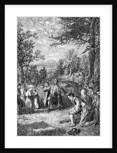 Thomas Hooker Leading Group to Connecticut by Anonymous