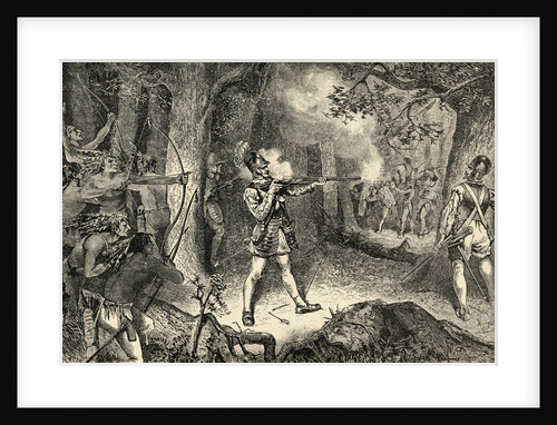 Fight with the Iroquois by Anonymous