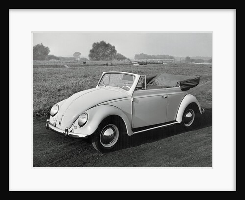 Lone Volkswagen and Field by Anonymous