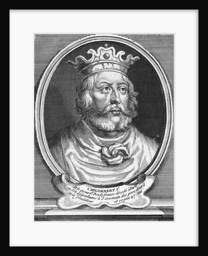 Childebert I Engraving by Anonymous
