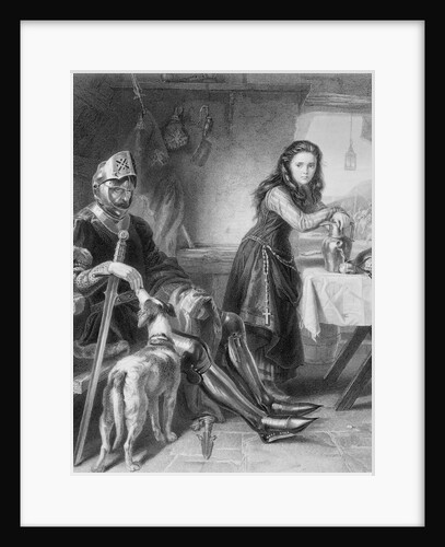 Joan of Arc in Presence of Henry VI by Anonymous