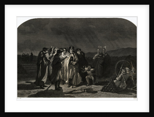 Night Council Meeting at Fort Necessity by Anonymous