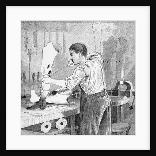 Man Working on Prosthetics by Anonymous