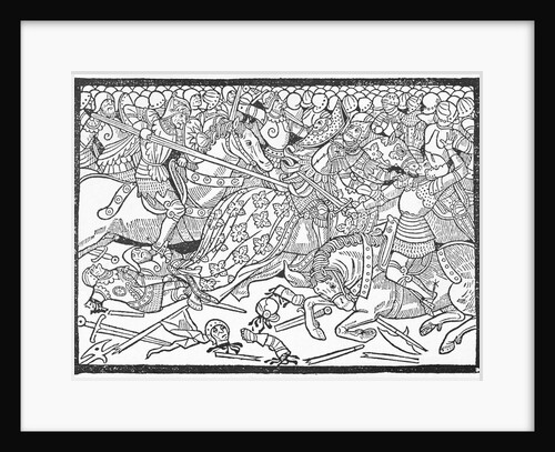 Judas Maccabeus During Battle by Anonymous