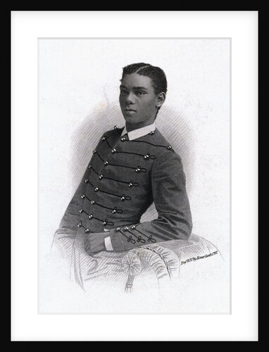 Young Man in Military Uniform by Anonymous