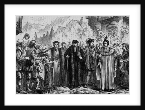 John Calvin Returning to Geneva by Anonymous