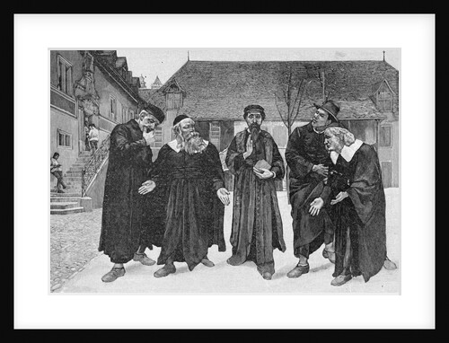 John Calvin and Followers Spreading Ideologies by Anonymous