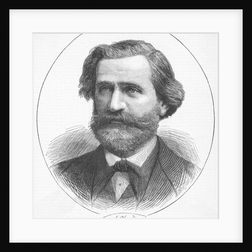 Portrait of Guiseppe Verdi by Anonymous
