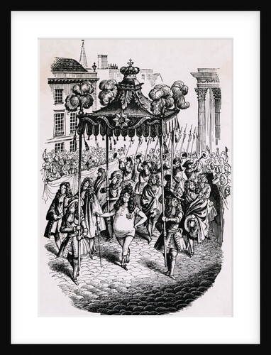 Illustration from Hans Christian Andersen's The Emperor's New Clothes by Anonymous