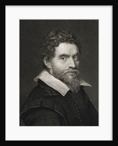 Engraved Portrait of Ben Jonson by Anonymous