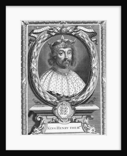 Portrait Of King Henry Iii Of England by Anonymous