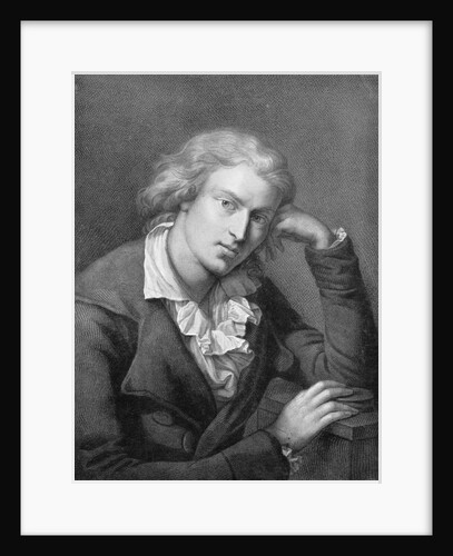 Print of Friedrich Schiller by Anonymous