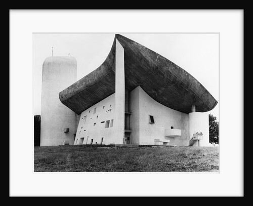 Portrait of the Chapel of Notre Dame Du Haut by Anonymous