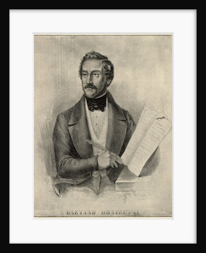 Italian Composer Donizetti by Anonymous