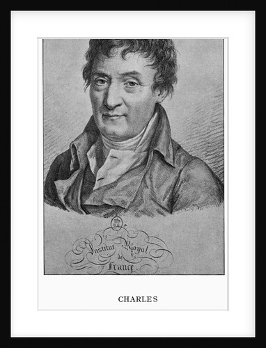 Portrait of Jacques Charles by Anonymous