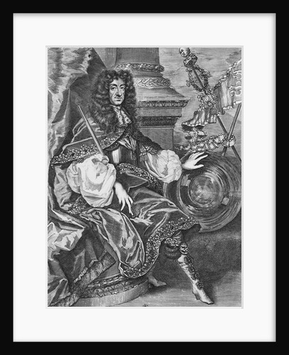 Portrait of King Charles II of England by Anonymous