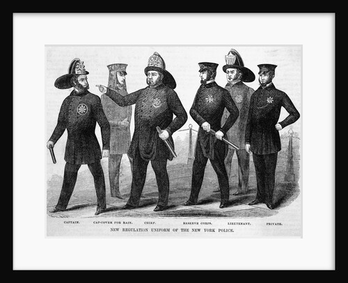 New Regulation Uniform of the New York Police by Anonymous