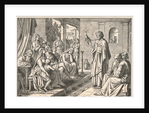 Saint Peter Blessing Cornelius and Family Members by Anonymous