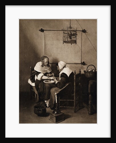 Woman Performing a Bloodletting by Anonymous