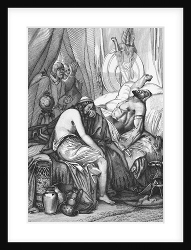 Death Bed Scene of Attila the Hun by Anonymous
