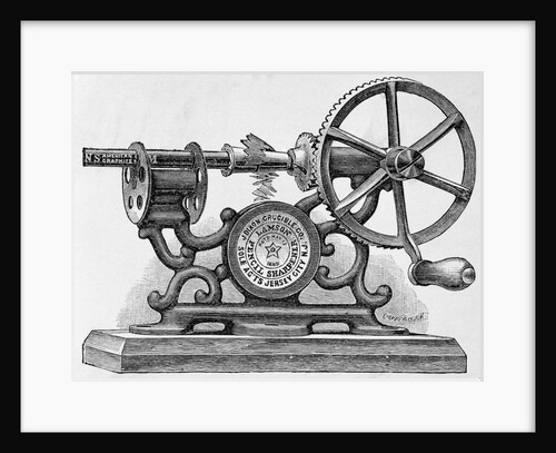 Illustration of Lead Pencil Sharpener by Anonymous