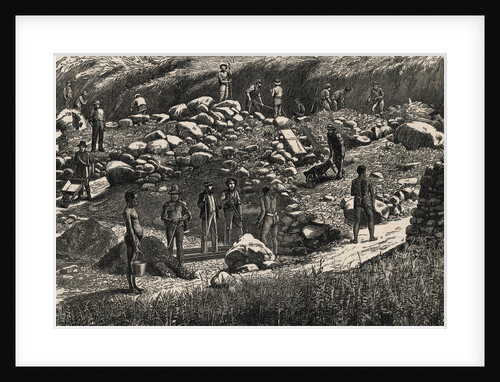 Mine Workers on Site by Anonymous